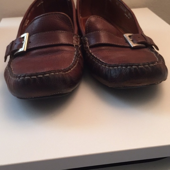 Bragano Men’s Brown Buckle Loafers Size 9.5 Made In  Italy - Picture 2 of 8
